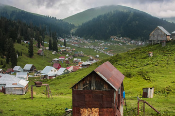 wooden house atn bakmaro mountain village