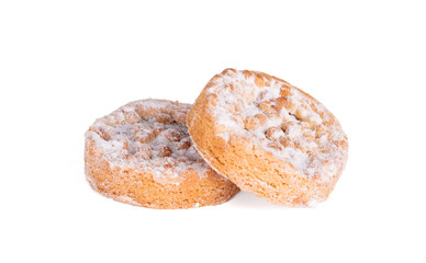 Typical dutch cake, round and made of apples