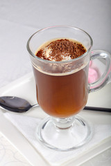 Coffee with ice-cream