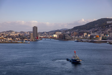 Naklejka premium 長崎港