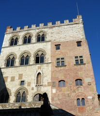 Obraz premium Palazzo Pretorio, Prato, Tuscany, Italy