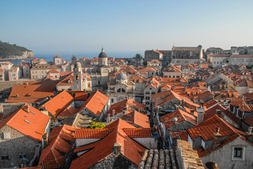 Fototapeta na wymiar Vieille ville de Dubrovnik (Croatie)