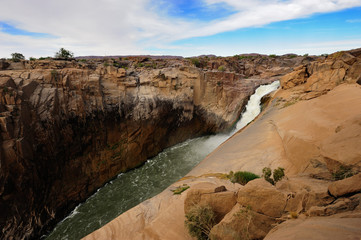 Main fall in Augrabies Falls National Park