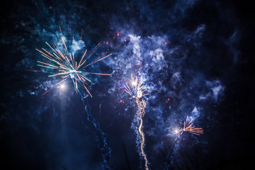 Fuireworks Display on Bonfire Nigt