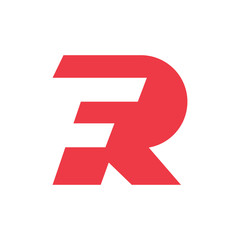 Letter FR logo 