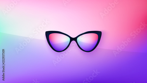 Sunglasses Wallpaper Trendy Colors Fashion Background Summer
