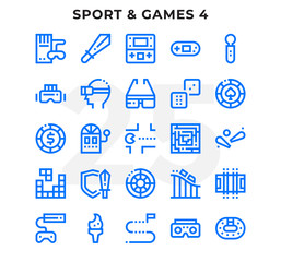 Dashed Outline Icons Pack for UI. Editable Stroke. Pixel perfect thin line vector icon set for web design and website application.