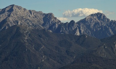 Gipfel des Grigna-Massivs am Comer See