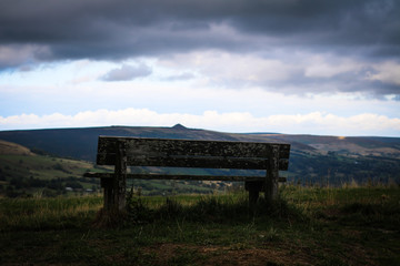 sitting, relaxing, good view