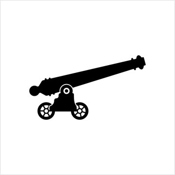 recommend clip art: Cannon Icon, Weapon Icon, Old Style