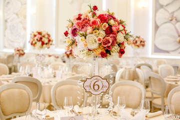 Beautiful decor for wedding