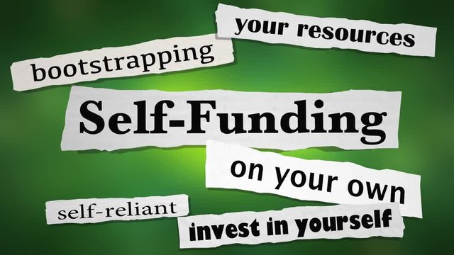 Self-Funding Newspaper Headlines New Business 3d Animation