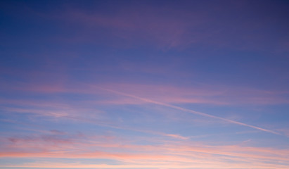 clouds and sunset