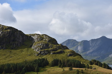 Lofoten, Flakstad, Fredvang, Norwegen, Flakstadøya, Moskenesøya, Ryten, Selfjorden, Fjord,...