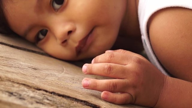playful little boy