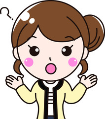  女性会社員OLの？わからない