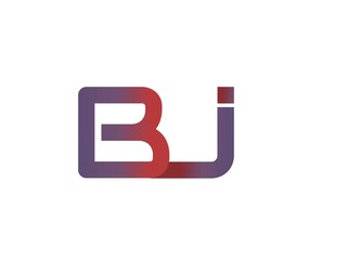 BJ Initial Logo for your startup venture