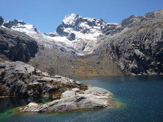 Obraz premium Laguna Churup (Peru)