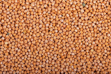 The concept of natural healthy food. Peas closeup