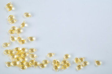 Hair nourishment. vitamin serum capsule