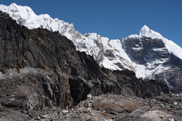 Obraz premium Himalaya trekking
