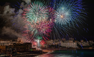 feux d'arifices Biarritz
