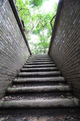 歴史的建物の階段