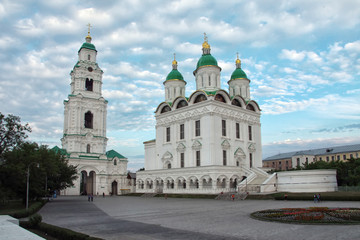 Fototapeta na wymiar Spring walk in the Astrakhan