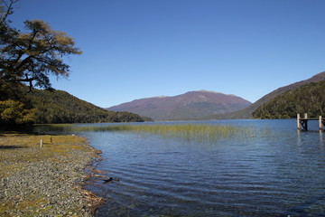 Cascada Chachin, Paso Hua Hum, San Martin de los Andes, Neuquen, Patagonia Argentina