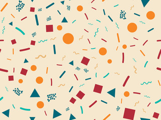 Abstract seamless geometric pattern for your design.