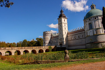Krasiczyn, Poland. The castle was visited by many Polish kings. Krasicki Palace 