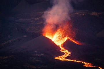 Piton de La Fournaise, Reunion Island