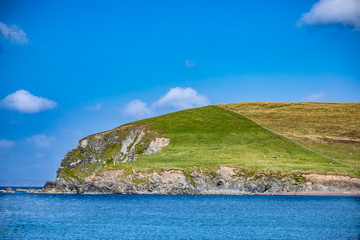Fototapeta na wymiar Beautiful View at Shetlands