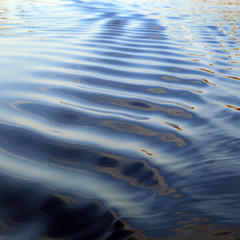 background blurred texture waves on the river