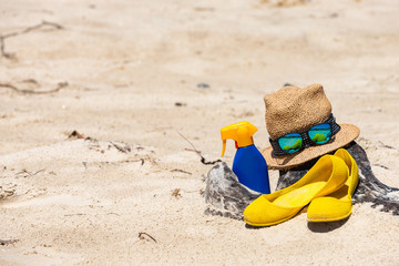 Set for a beach holiday