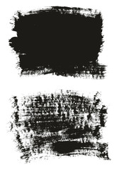 Calligraphy Paint Brush Background High Detail Abstract Vector Background Set 16