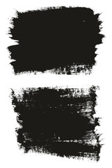 Calligraphy Paint Brush Background High Detail Abstract Vector Background Set 15