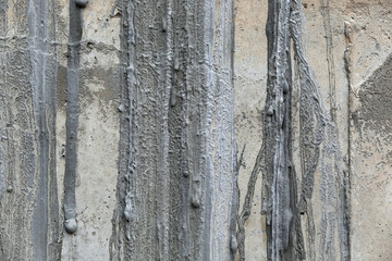 texture of the concrete wall