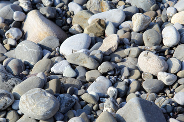 gray background pebbles