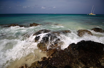 Aruba, Caribbean sea