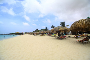 Aruba, Caribbean sea