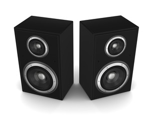 Obraz premium speaker concept 3d illustration