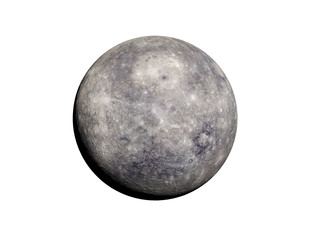 3d rendered illustration of mercury