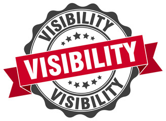 visibility stamp. sign. seal