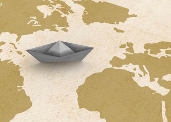 Paper Boat - 3D