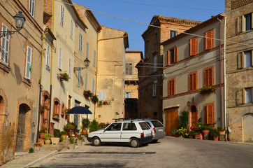 Ancona,Italy:urban architecture.The port city of Ancona is located along the eastern shores of the...