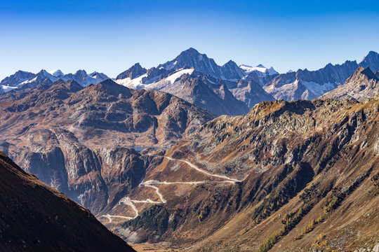 Blick aud den Grimselpass