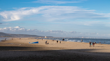 Fototapeta na wymiar La plage de la franqui