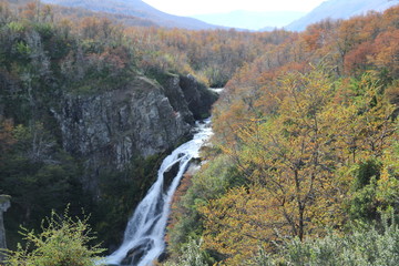 Cascada Vuliñanco, Siete Lagos, Villa La Angostura, San Martin de los Andes, Neuquen, Patagonia Argentina