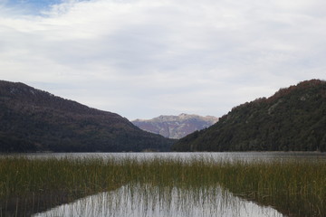 Lago Falkner, Cerro Falkner, Siete Lagos, Neuquen, Patagonia Argentina